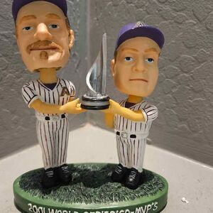 Diamondbacks World Series Bobblehead Box Randy Johnson Curt Schilling CoMVP